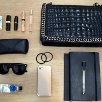 Zara Croc & Chain City Bag Review+ What`s in my bag